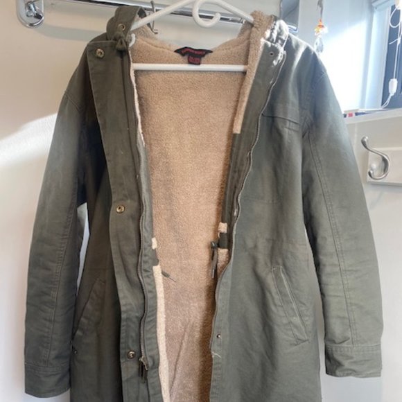 Tough Duck Women's Sherpa Lined Jacket - Picture 2 of 3